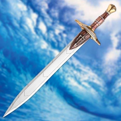 A cosplay sword, steel replica