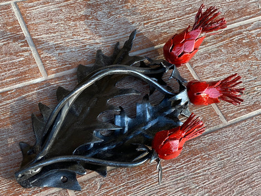 Door handle, thistle, barn door, Scotland, Scottish gift, Scottish whiskey, Scottish thistle, Christmas, birthday, anniversary,flower,garden