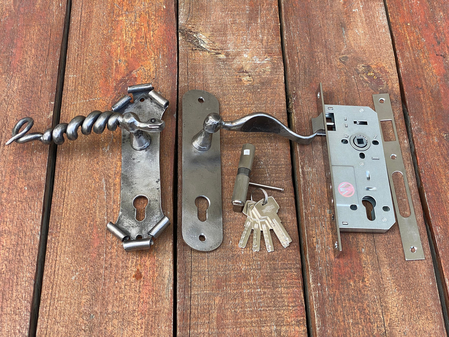 Door handle, door pull, snake, medieval, door, Middle Ages, Christmas, renovation, castle, lock, hardware, hinges, birthday, anniversary