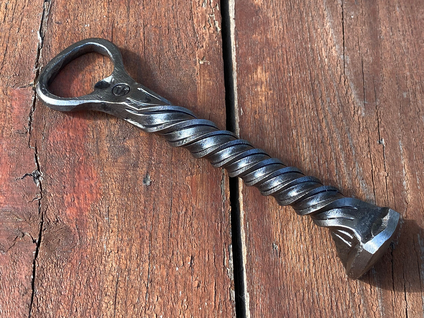 Iron anniversary, railroad spike, bottle opener, industrial, beer bottle opener, birthday, anniversary, daddy, wedding, groomsmen, corkscrew
