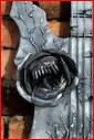 Custom listing for Lander: 3 mouths with teeth to be welded onto the hoodie