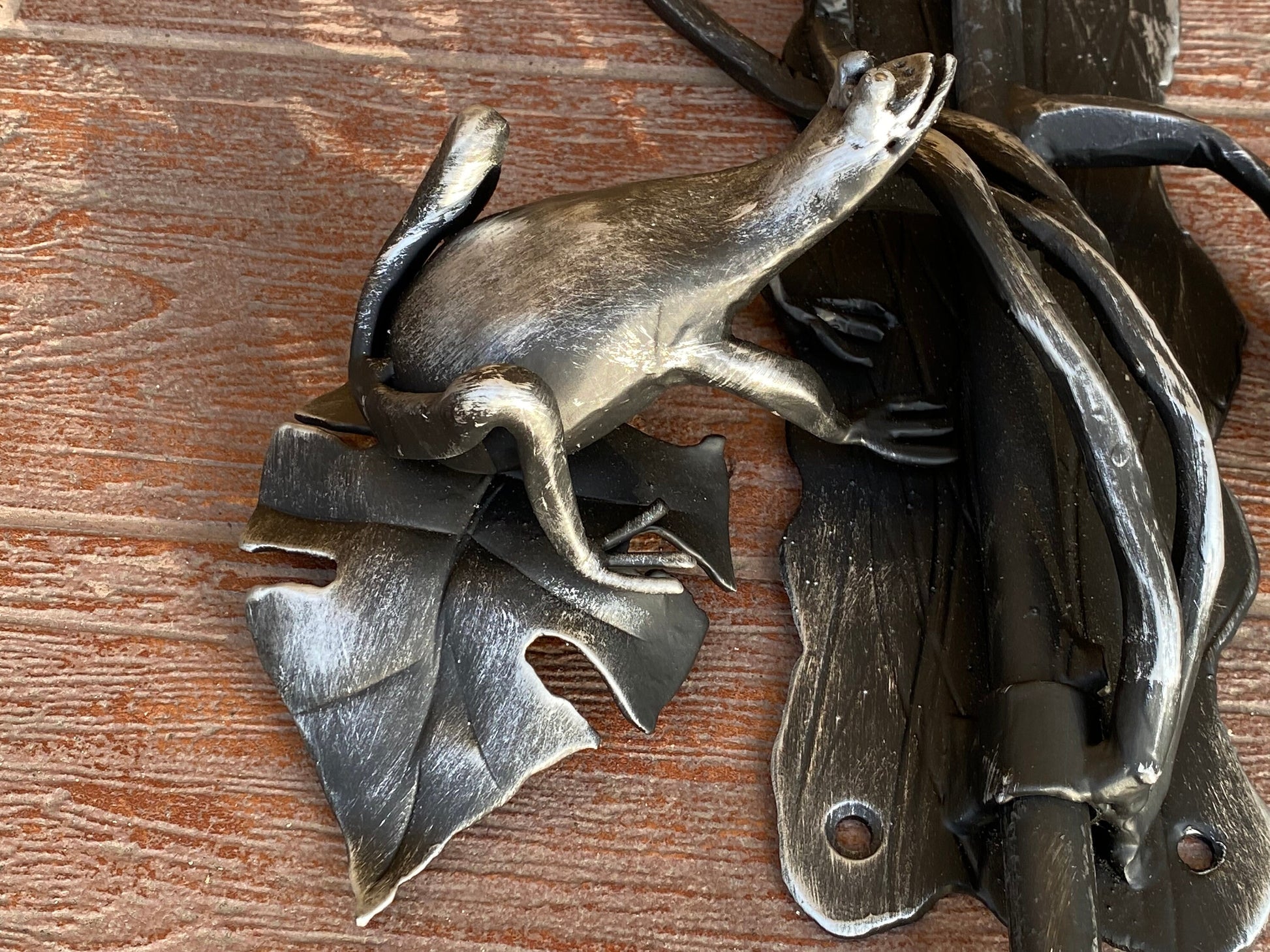 Latch, frog, gate latch, lock, nautical, barn door, garden, door handle, gate, hinges, birthday, wedding, Fathers day, forgedcommodities