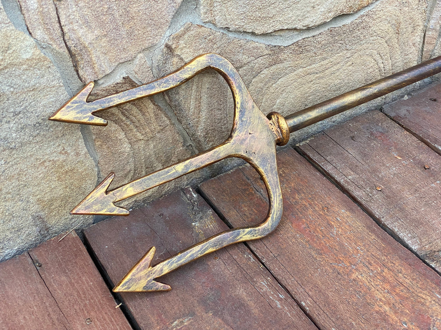 Trident, iron gift, 6th anniversary, cosplay, birthday gift, ocean decor, iron gift idea, mermaid, Poseidon, Neptune, iron anniversary, axe