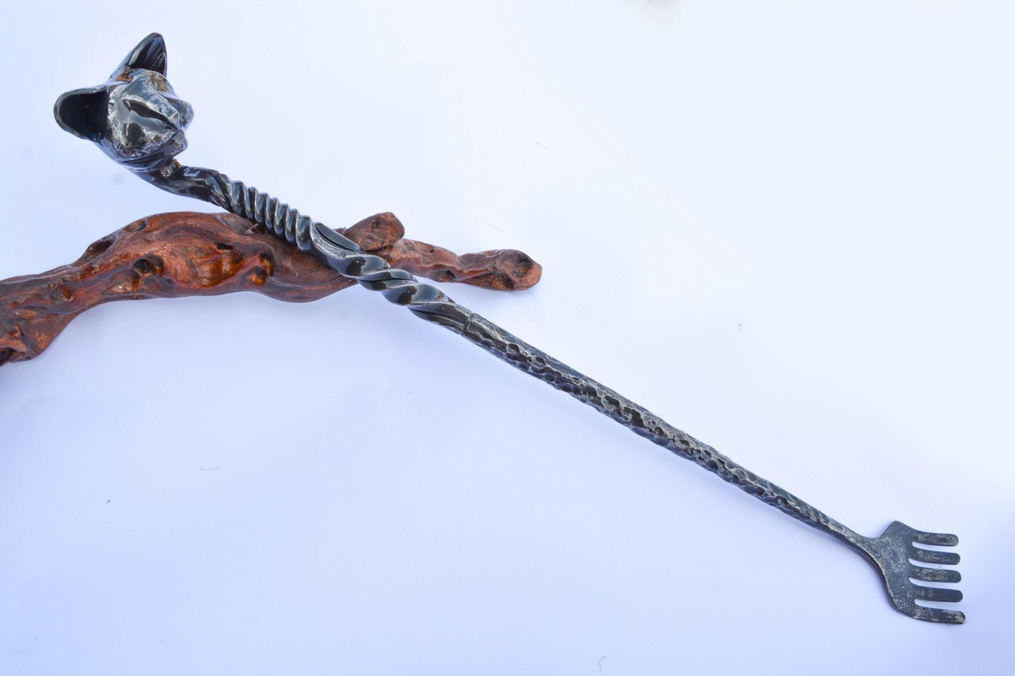 Back scratcher, cat, pet lover, cat lover, cat collar, leash, animal, Christmas, birthday, pet, anniversary, 6th anniversary, fire poker