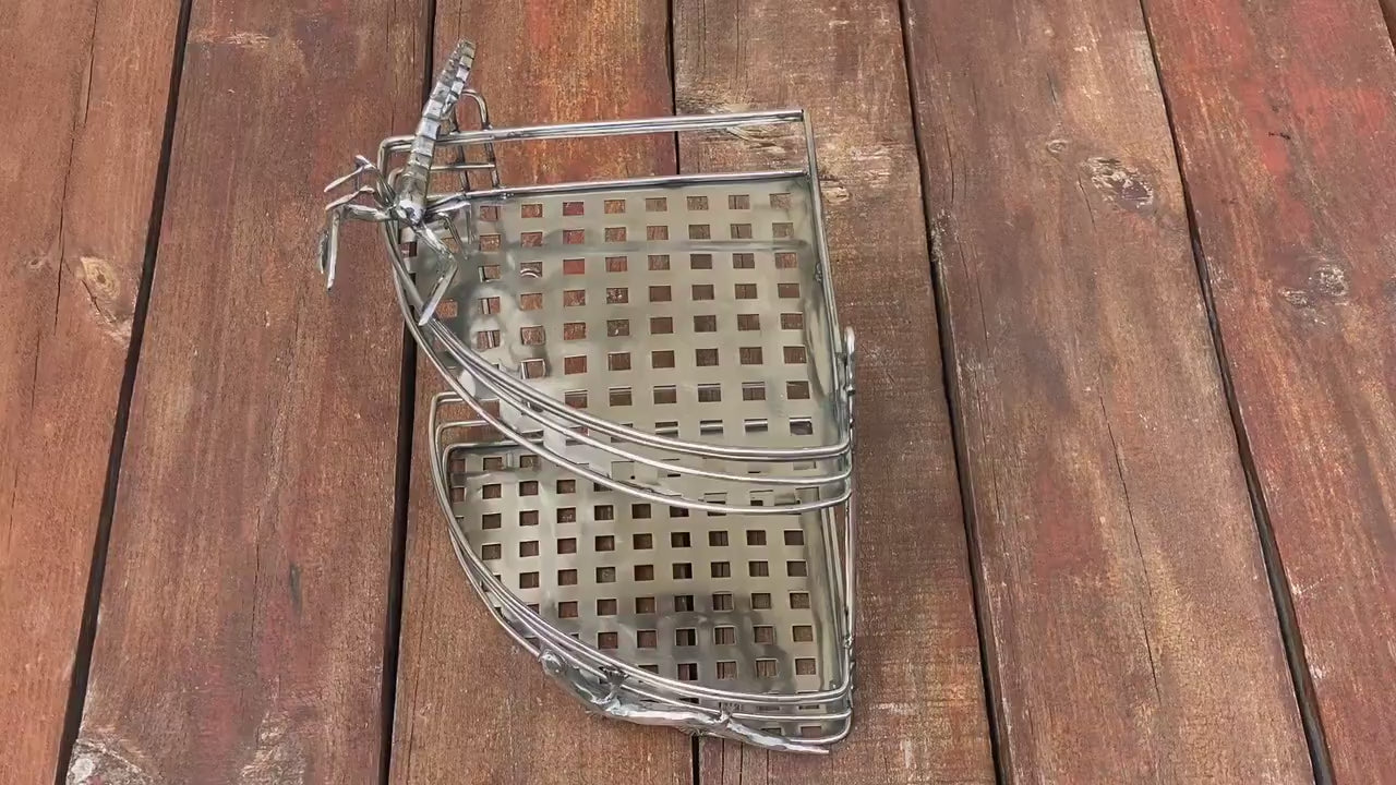 Rack, shelf, bathroom, kitchen, stainless steel, anniversary, birthday, Christmas, Mothers Day, Fathers Day, scorpion, lizard, hanger,holder