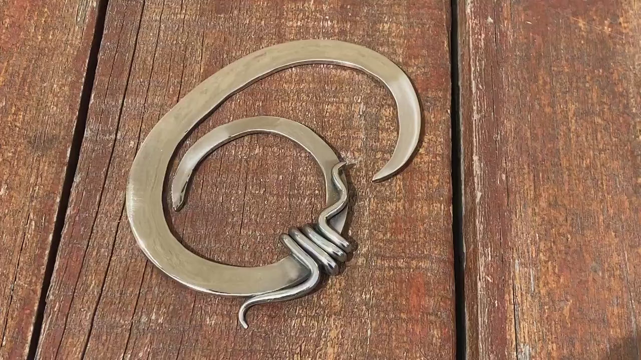 Hand forged six, metal six, 6th anniversary, iron anniversary, number, decor number, iron gift, anniversary, iron decor, birthday, Christmas