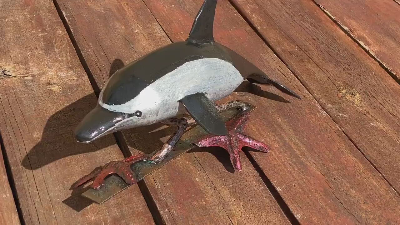 Dolphin, starfish, coastal decor, Christmas, anniversary, birthday, beach decor, wild life, ocean decor, sea life, nautical gift, fishman