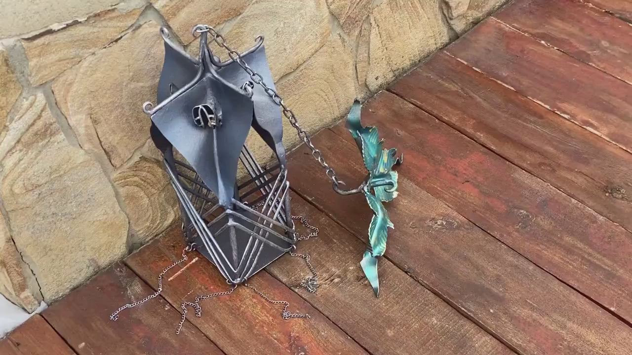 Ceiling hook, hook, wall hook, chain, hardware, ceiling hanger, leaves, hook decor, ceiling hook for lamp, planter hook, Christmas, birthday