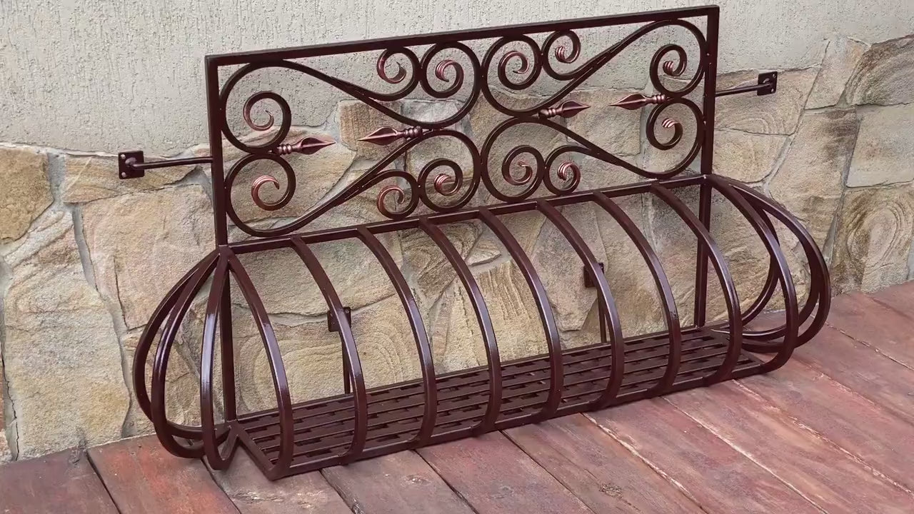 Window guard, DIY, window, window grille, Mothers Day, 6th anniversary, 11th anniversary, new home, flower, pot, Christmas, flower pots