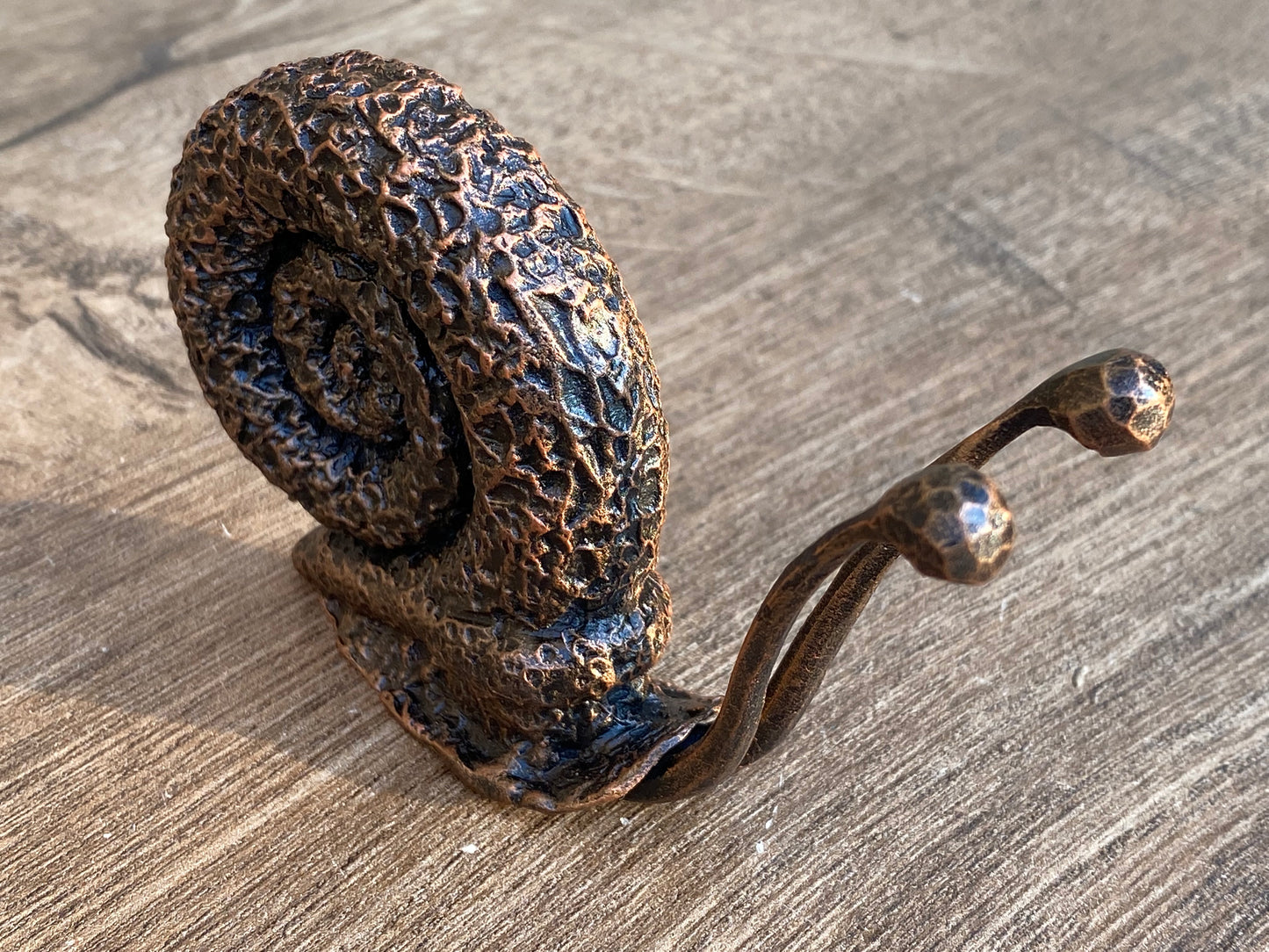 Metal snail, hand forged snail, snail art,snail accessories,snail charm,snail gifts,snail sculpture,snail statue,snail figure,snail figurine