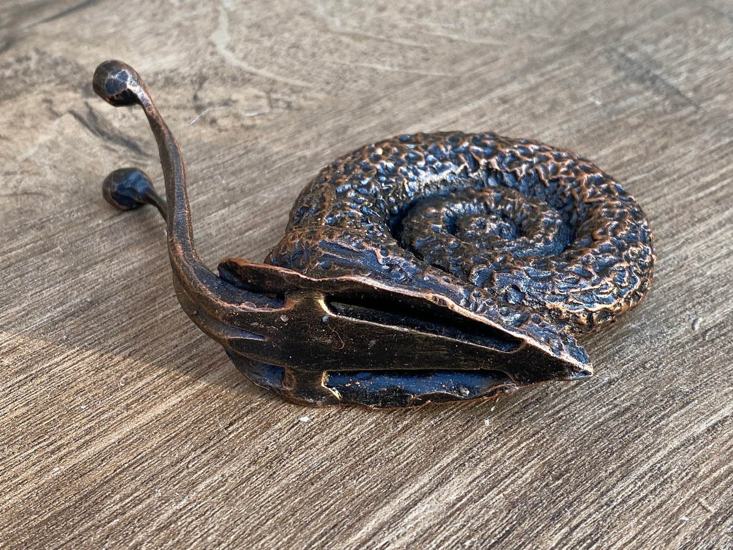 Metal snail, hand forged snail, snail art,snail accessories,snail charm,snail gifts,snail sculpture,snail statue,snail figure,snail figurine