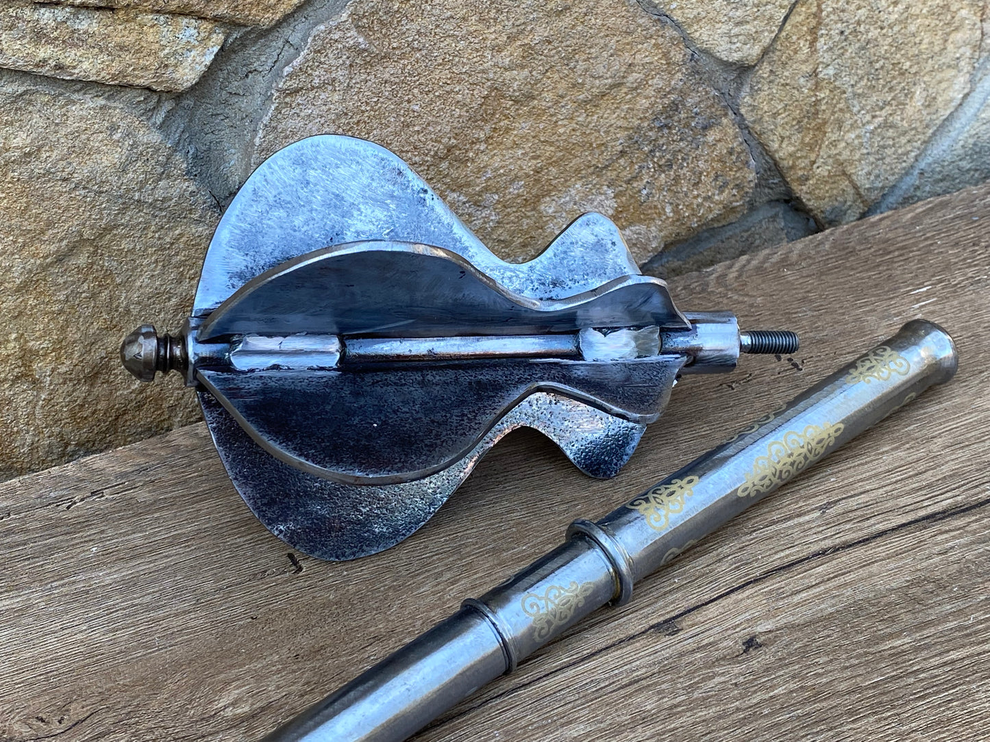 Mace, decorative mace, medieval weapon, iron gift, gift for men