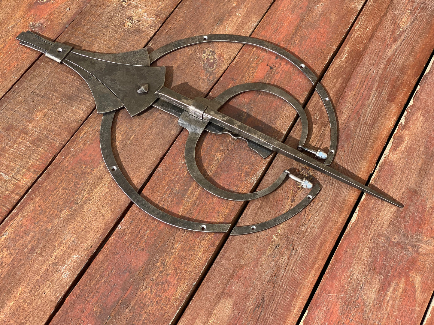 Latch, door latch, hardware, Christmas, birthday, anniversary, lock, gate, gift for dad, fireplace, blacksmith,hand forged,personalized gift