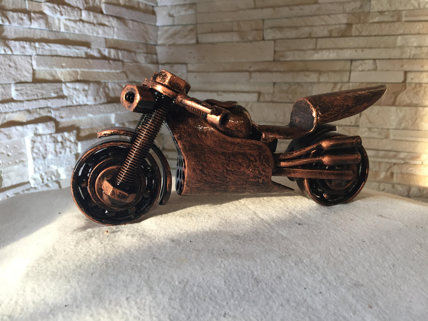 Scrap metal motorcycle, steampunk motorcycle, recycled bike, upcycled, steampunk art, industrial art,biker gift,scrap,recycled metal,bikers
