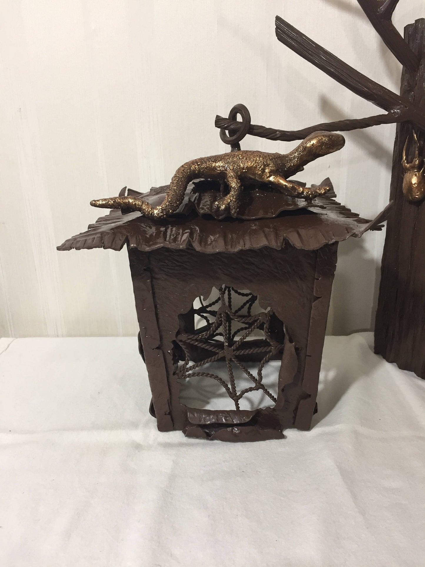 Forged metal lamp, forged lantern, wall lamp, chandelier, garden lamp, porch lamp, candelabra, lighting, boudoir lamp, light fixture, candle
