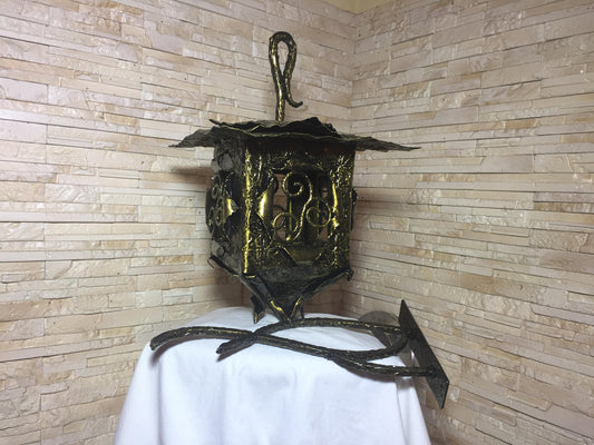 Wall lamp metal, forged metal lamp, forged lantern, chandelier, garden lamp, porch lamp, ceiling lamp, lighting, boudoir lamp, light fixture