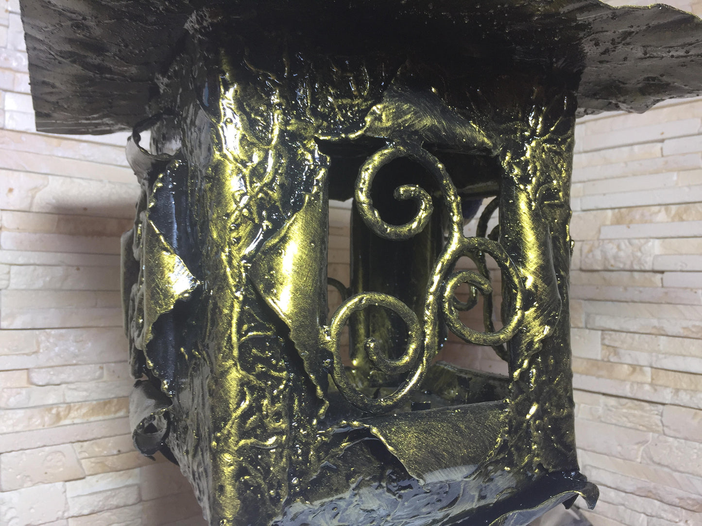 Wall lamp metal, forged metal lamp, forged lantern, chandelier, garden lamp, porch lamp, ceiling lamp, lighting, boudoir lamp, light fixture
