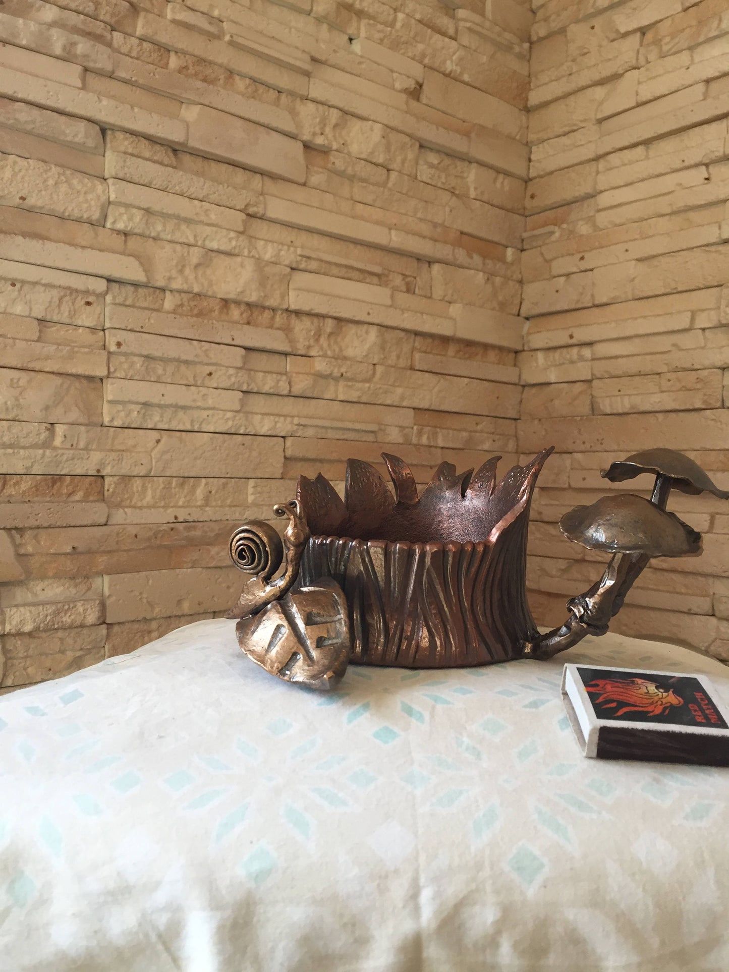 Ashtray metal, ash tray metal, smoker, tobacciana, smoker accessories, ash, tobacco, smoking, cigar holder, cigarette holder, men gift