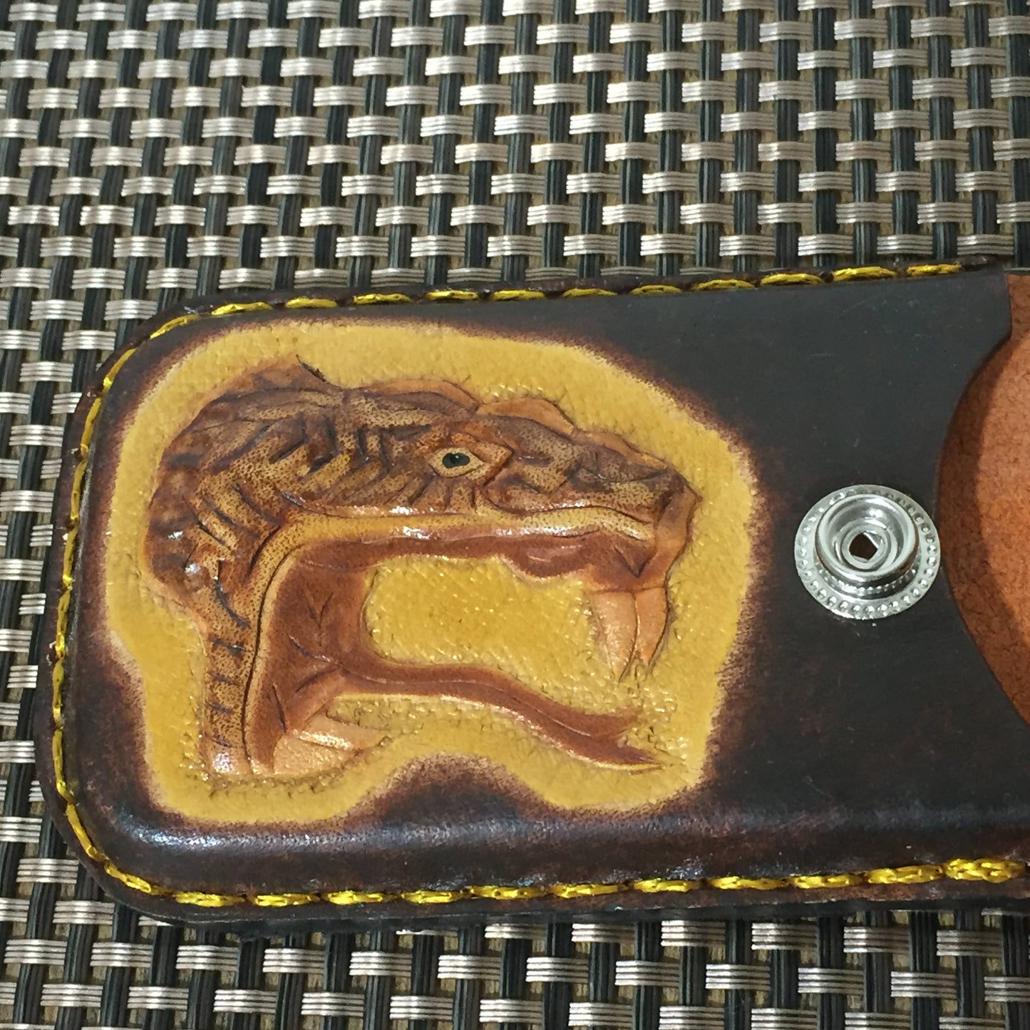 Engraved leather key holder, leather key chain, leather keychain, leather key case, leather key fob, leather key ring, leather key purse