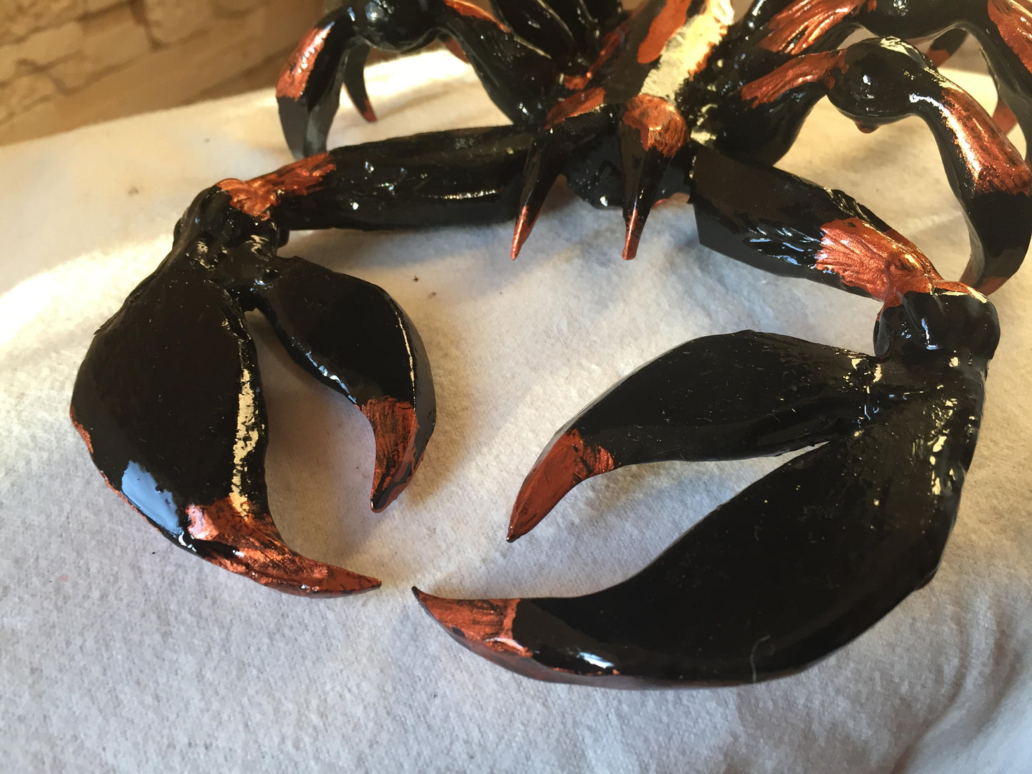 Forged metal ashtray, ash tray, smoker, tobacciana, smoker accessories, ashes, tobacco, smoking, cigar holder, cigarette holder, cigar case