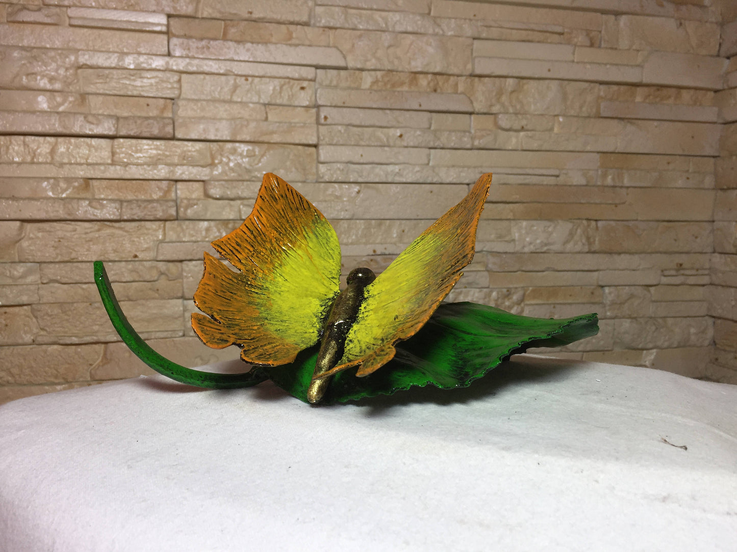 Butterfly, metal butterfly, butterfly figurine, metal sculpture, metal statue, metal statuette, figurine, miniature statuette, insect, art