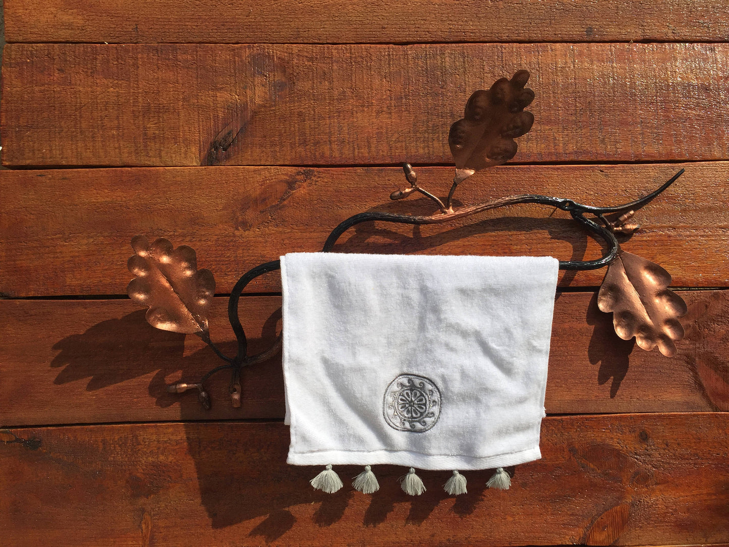 Towel holder, forged towel holder, metal towel holder, iron towel holder, towel rod, bathroom rack metal, metal towel hanger, bathroom decor