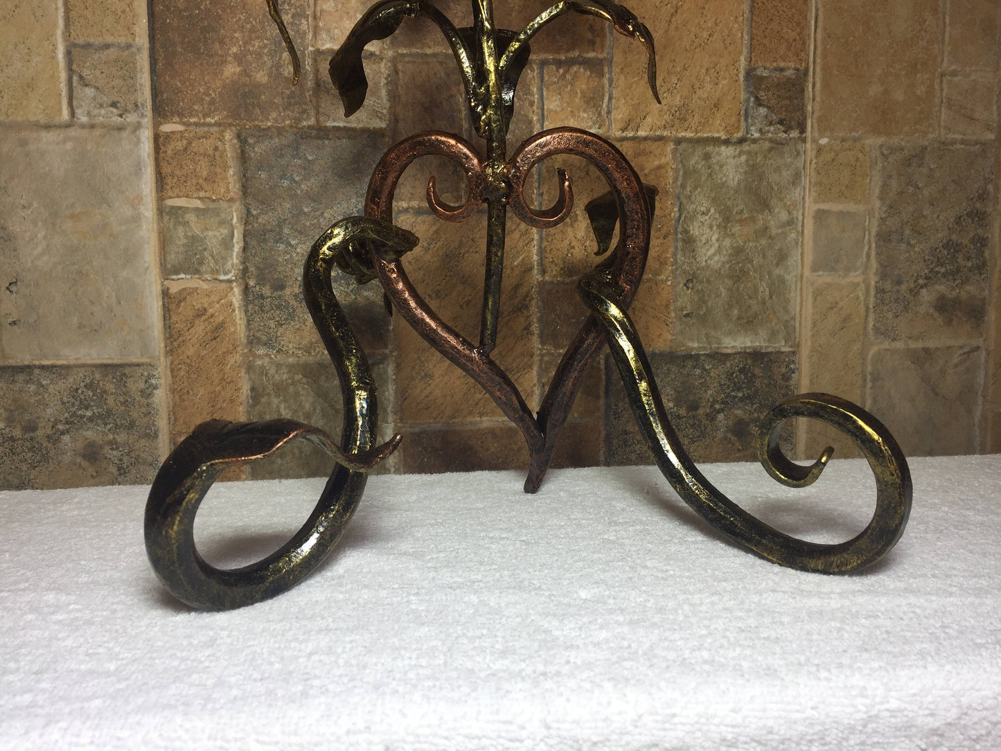 Iron rose, metal rose, steel rose, wedding anniversary, anniversary gift, steampunk, gift for her, metal statue, metal sculpture,forged rose