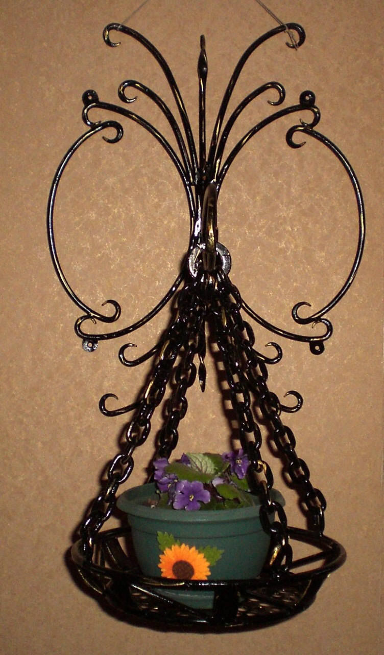Flower pot holder, wall planter, iron plant stand, stand pot holder, indoor planters, metal hanger stand, metal plant pot,garden hanger iron