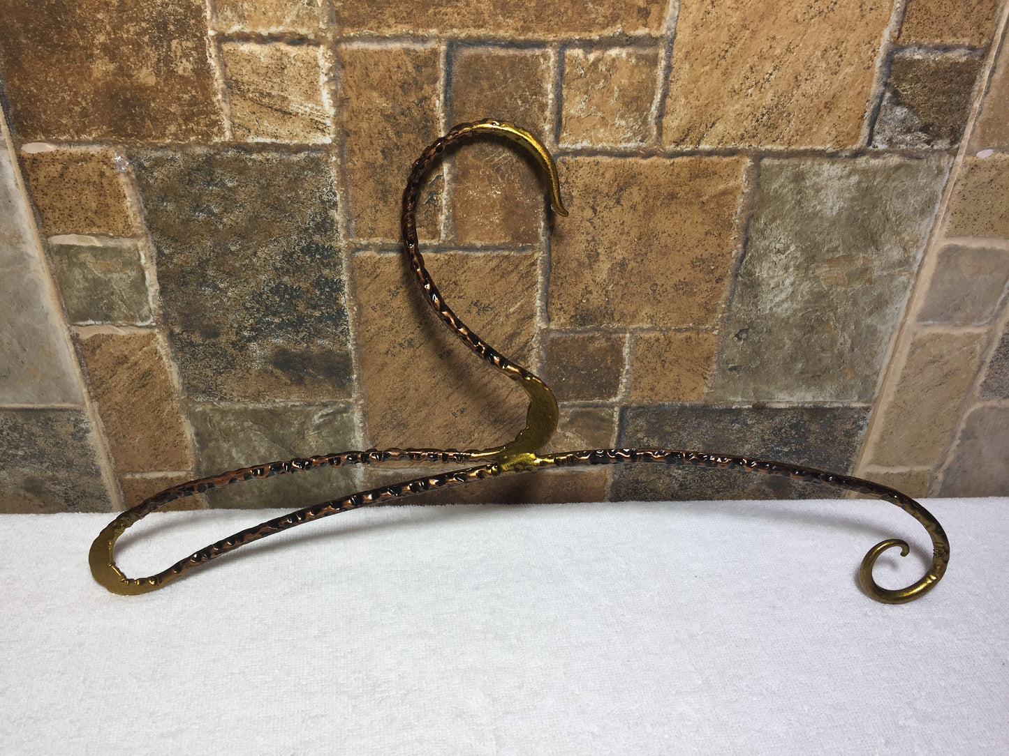 Iron anniversary gift for her, wrought iron hangers, iron gift for her, hanger for clothes, clothes hangers, birthday gift for her,iron gift