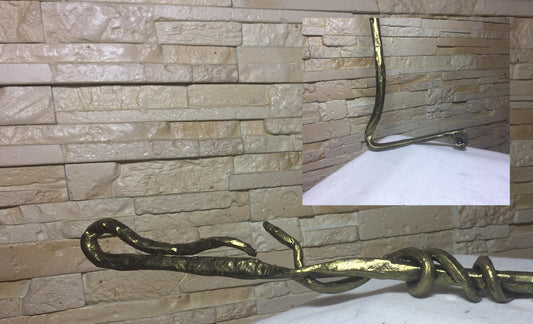 Fire poker, wrought iron fire poker,  fireplace, fireside, hand forged fire poker, fire accessories, anniversary gift, birthday metal gift