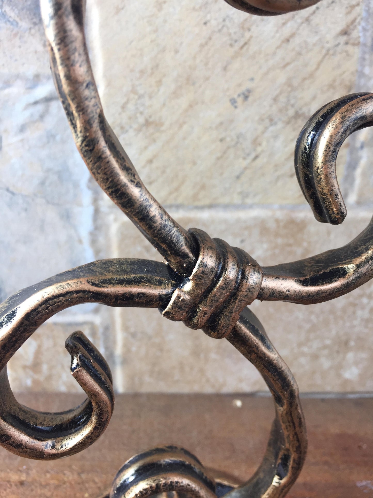 6 year anniversary,iron anniversary gift for her,metal candle holder,iron gift for her,candlestick holder,iron gift,wedding anniversary gift