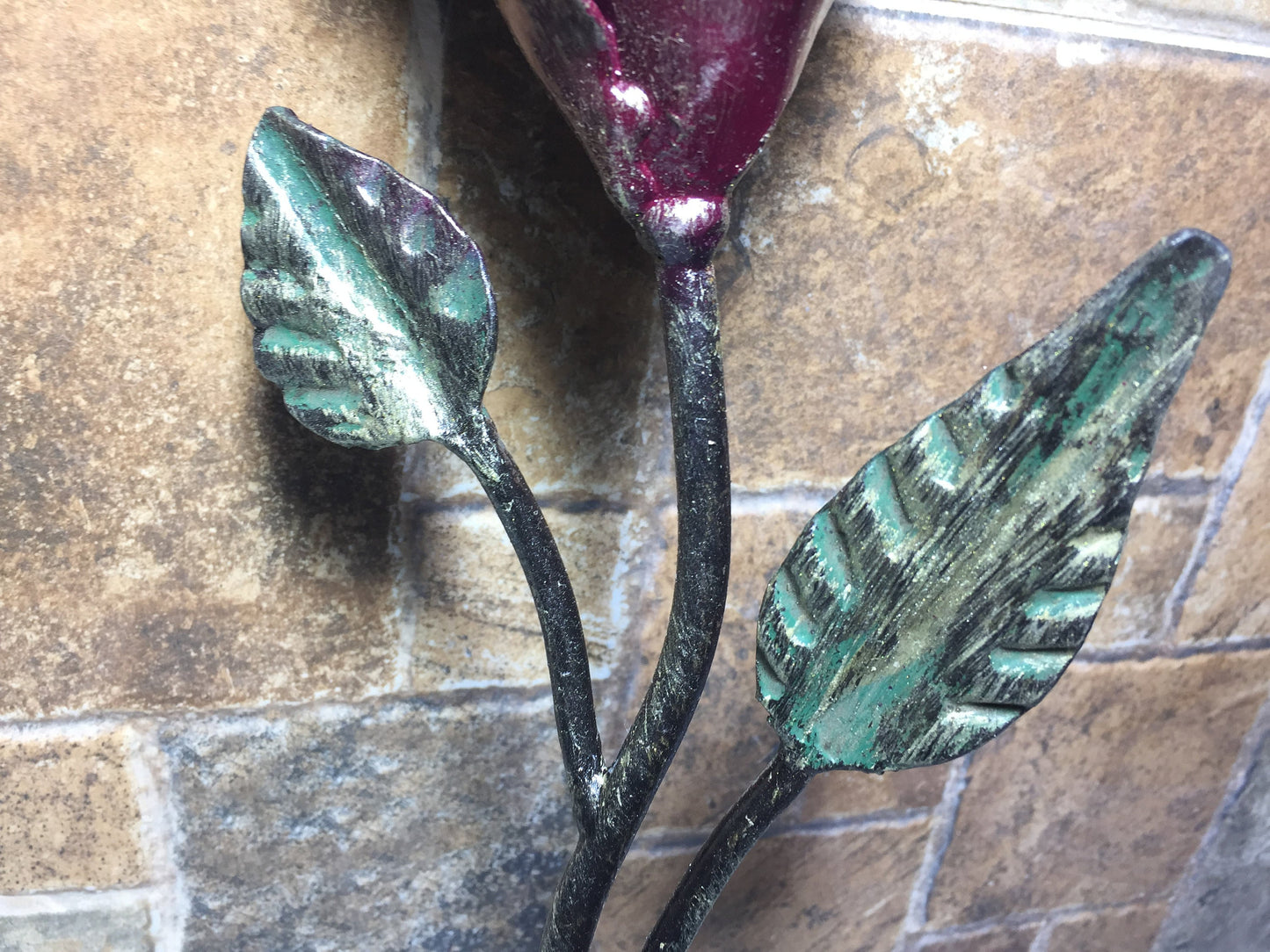 Forged flower, metal bouquet, iron rose, steel rose, metal rose, iron gifts, iron anniversary gift for her, steel anniversary gift, forged