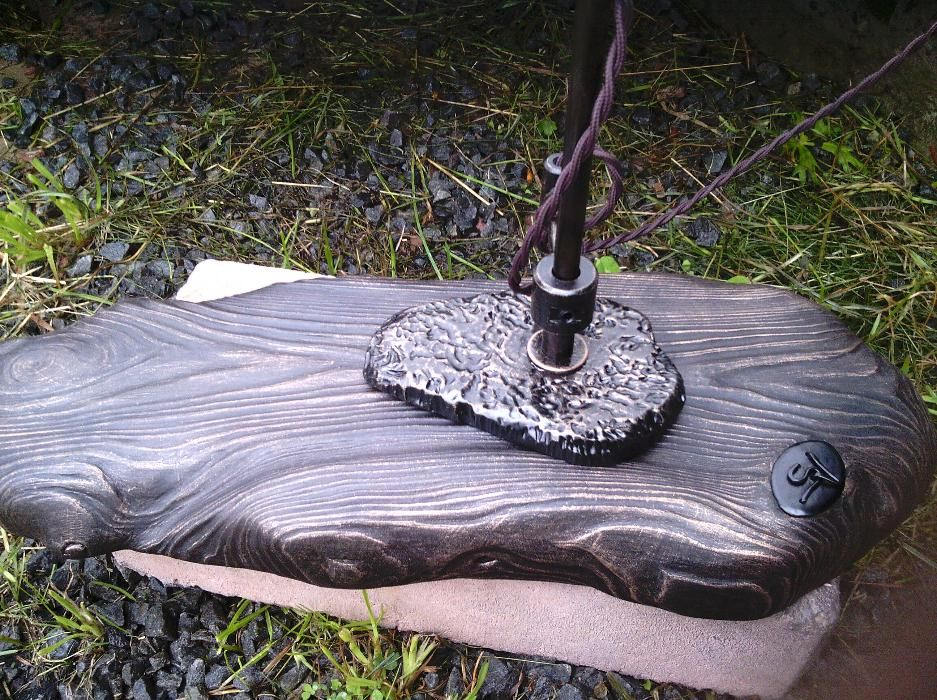 Loft lamp, steampunk lamp, Edison vintage lamp, industrial lamp, iron pipe lamp, retro lamp, rustic lamp, vintage lamp, hand forged fish