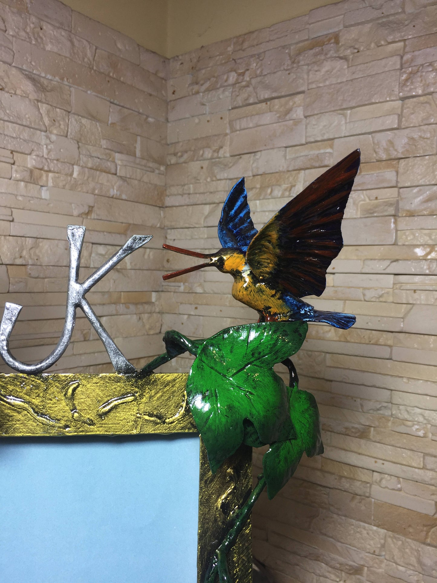 6th anniversary, wedding photo frame, iron anniversary, steel anniversary, wedding anniversary,wrought iron gift,11th anniversary,metal gift