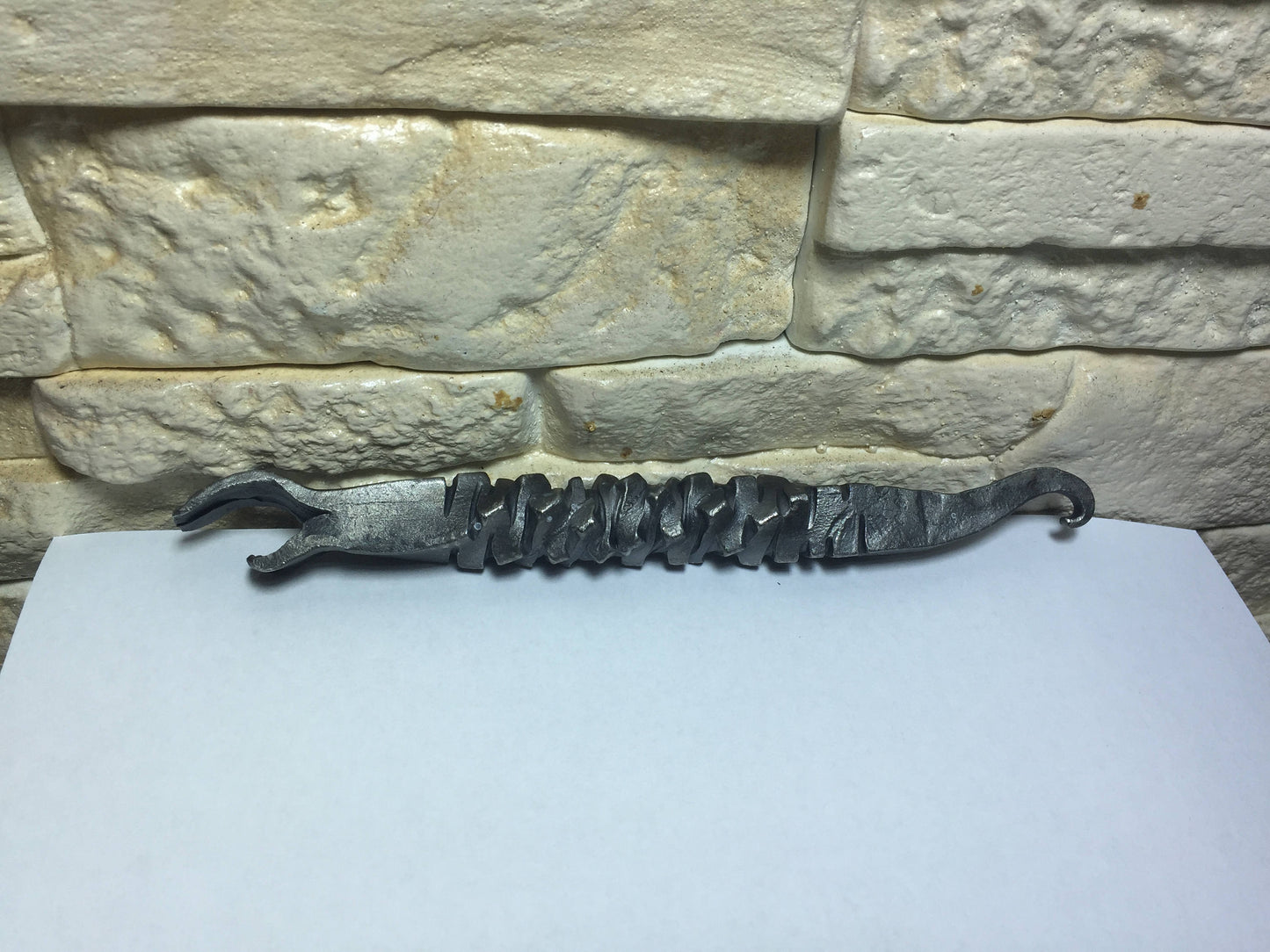 Iron anniversary gift for him, beer bottle opener, iron anniversary gift for men, 6th anniversary gift, wedding anniversary, 6th anniversary