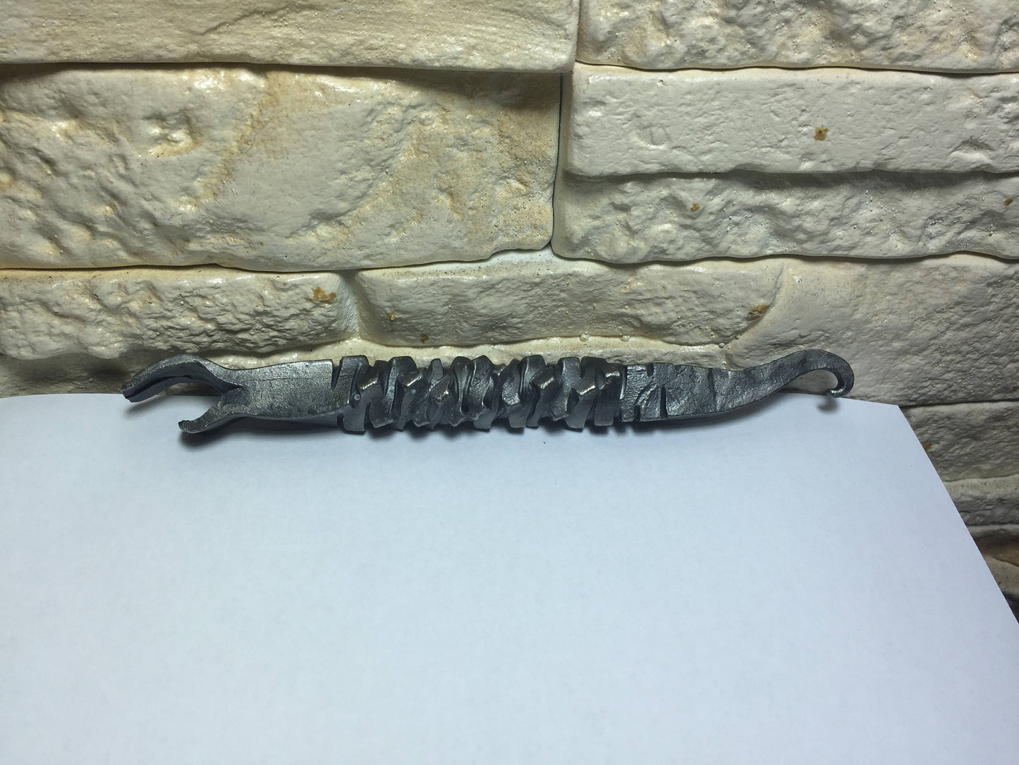 Iron anniversary gift for him, beer bottle opener, iron anniversary gift for men, 6th anniversary gift, wedding anniversary, 6th anniversary