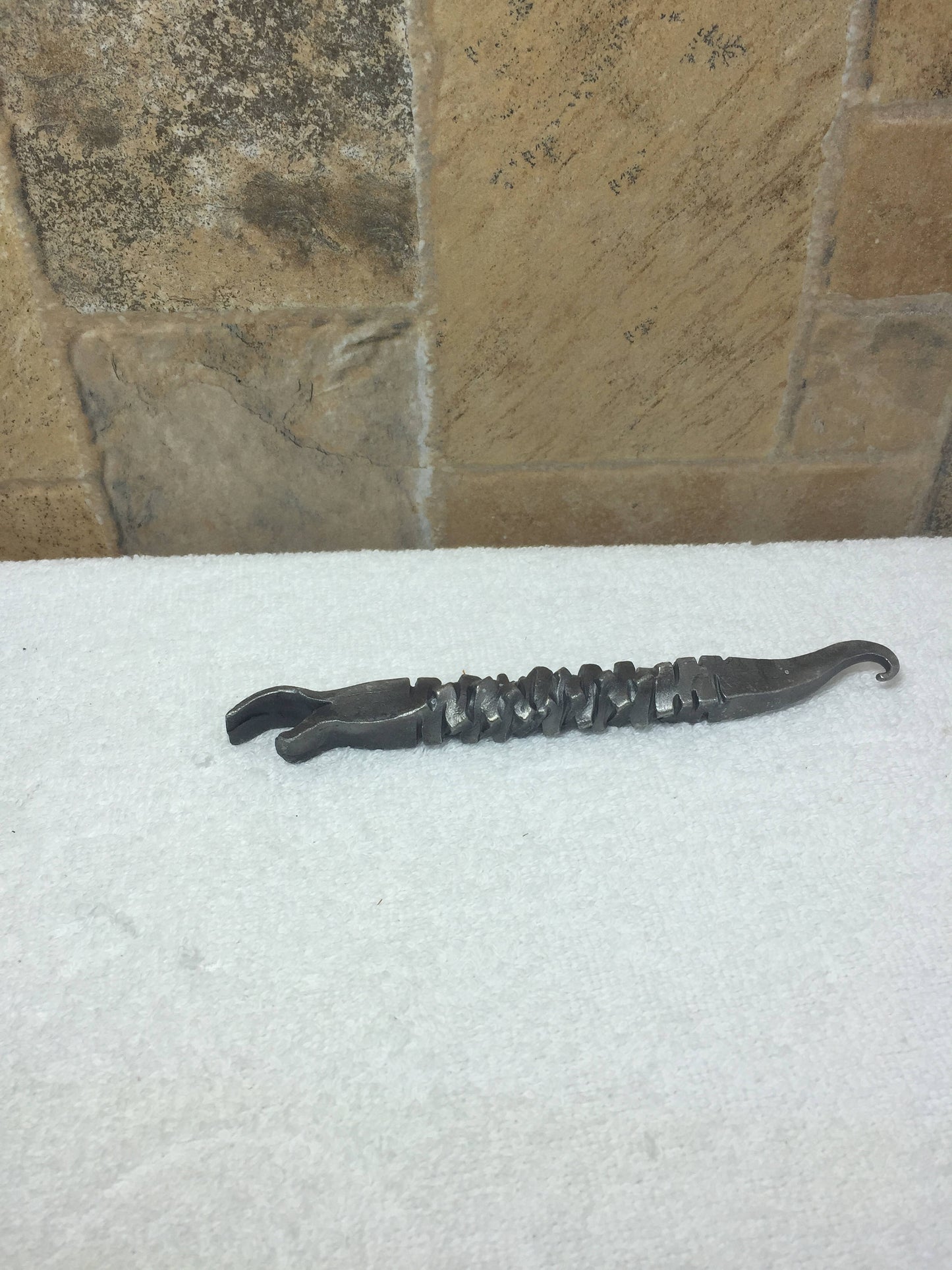 Iron anniversary gift for him, beer bottle opener, iron anniversary gift for men, 6th anniversary gift, wedding anniversary, 6th anniversary