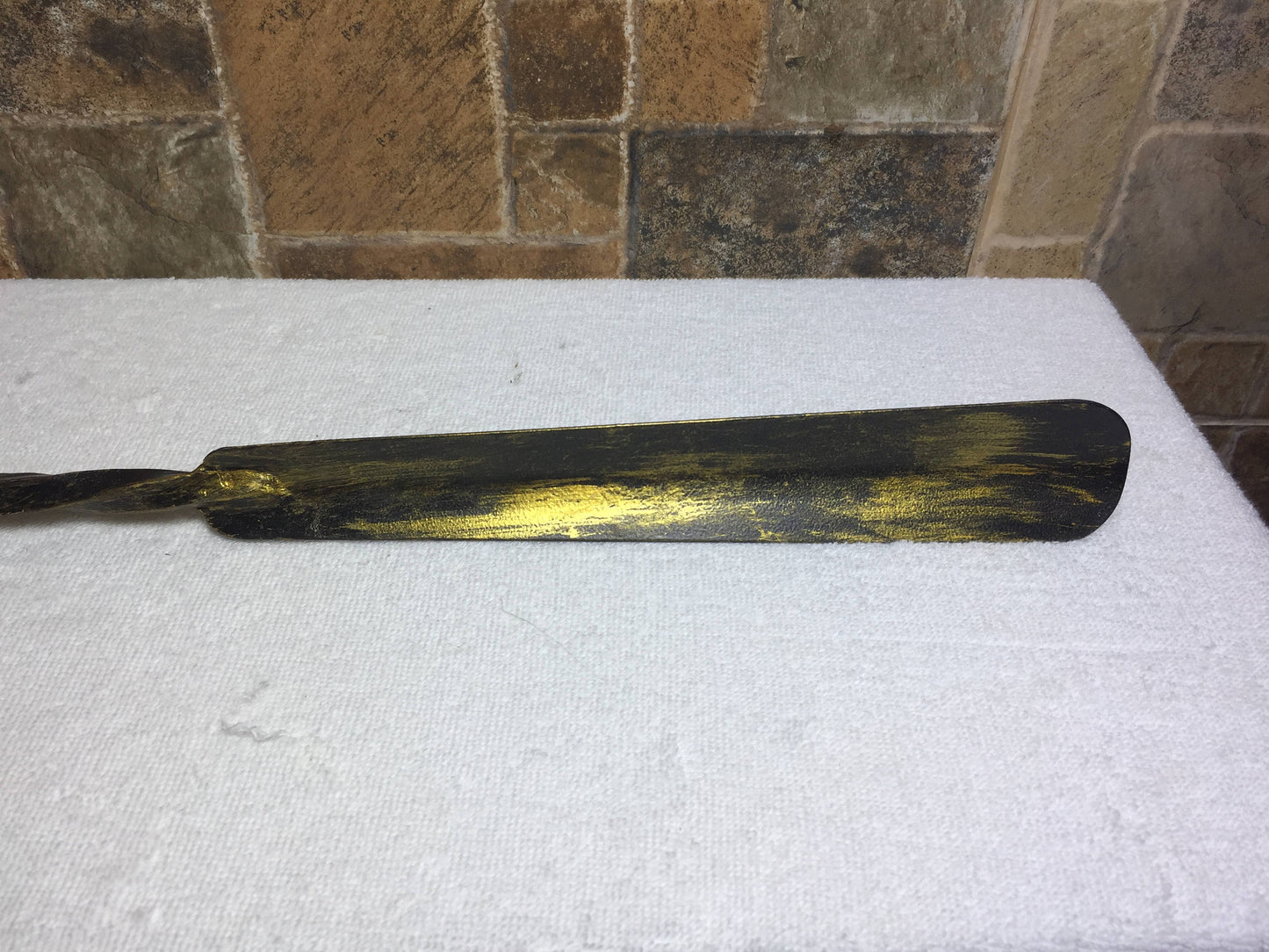 Metal shoehorn, shoe horn, mens gift, 6th anniversary gift, shoes accessories, insoles, shoe rack, shoe holder,shoes stuff, steel art