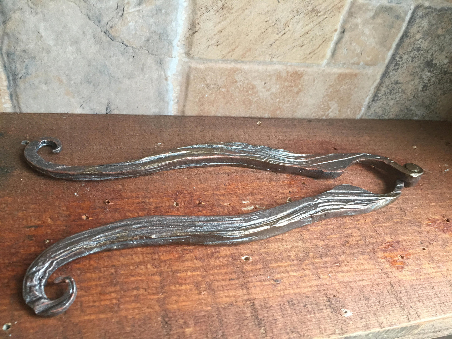 Nut cracker, iron gifts, hand forged nutcracker, nut tongs, nut, nuts, walnut cracker, breaking nuts, nut dish, nut bowl, mens iron gift