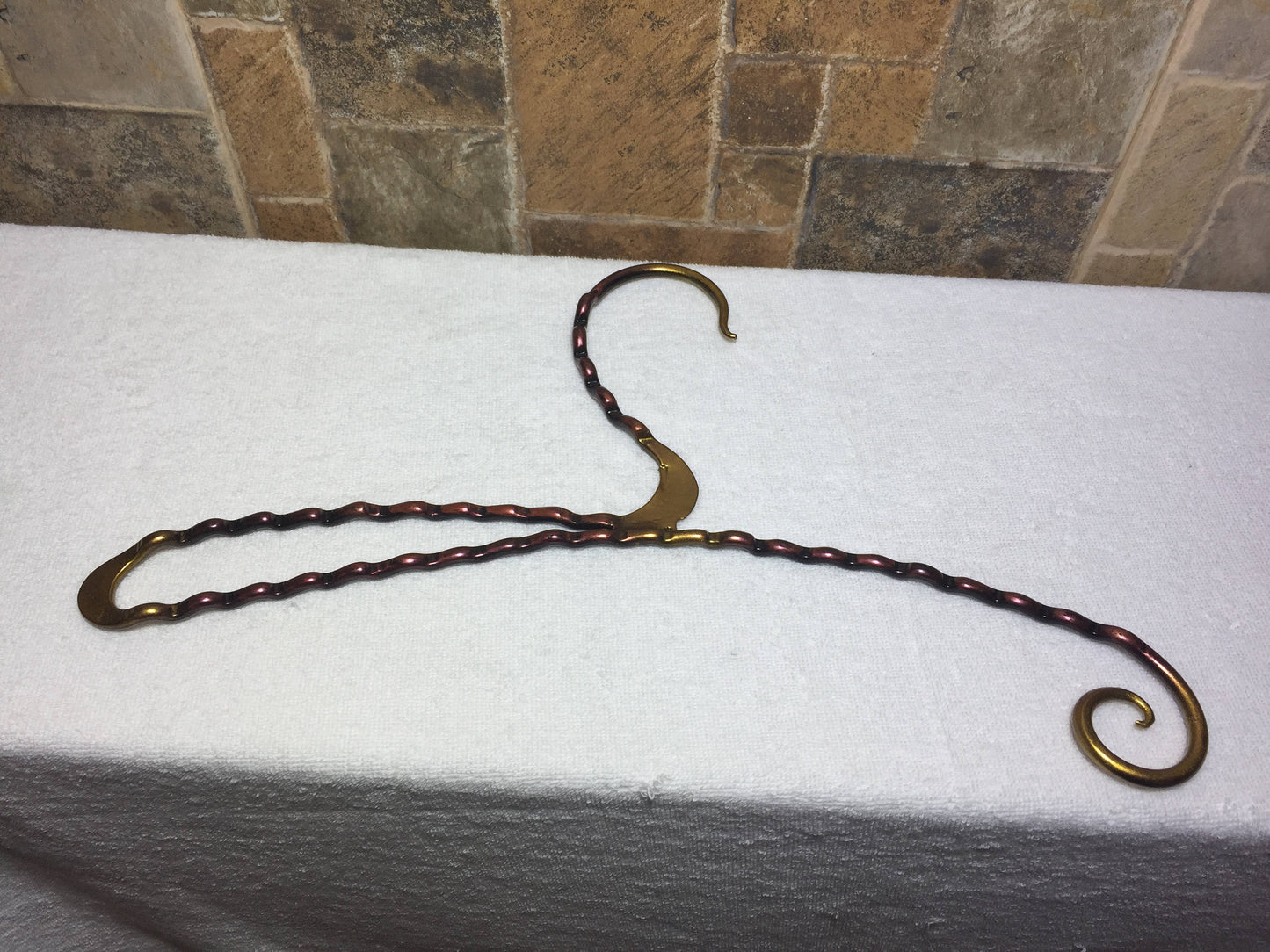 Forged hangers, hangers for clothes, iron anniversary gift for her, clothes hangers, storage hangers,closet hangers,coat hanger,dress hanger