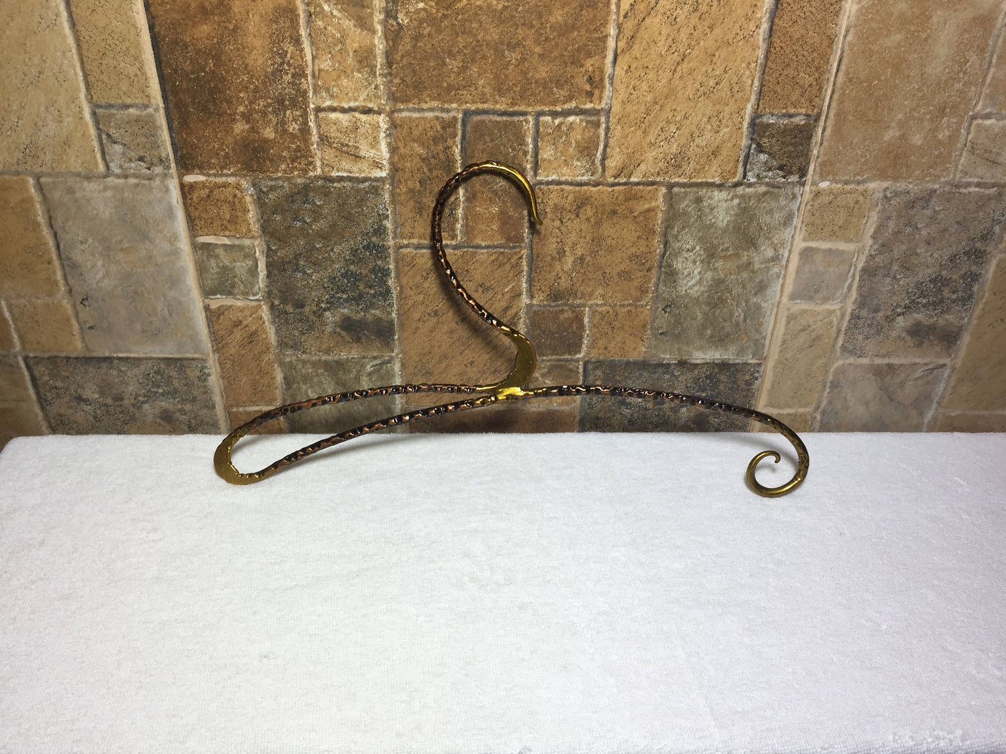 Iron anniversary gift for her, wrought iron hangers, iron gift for her, hanger for clothes, clothes hangers, birthday gift for her,iron gift