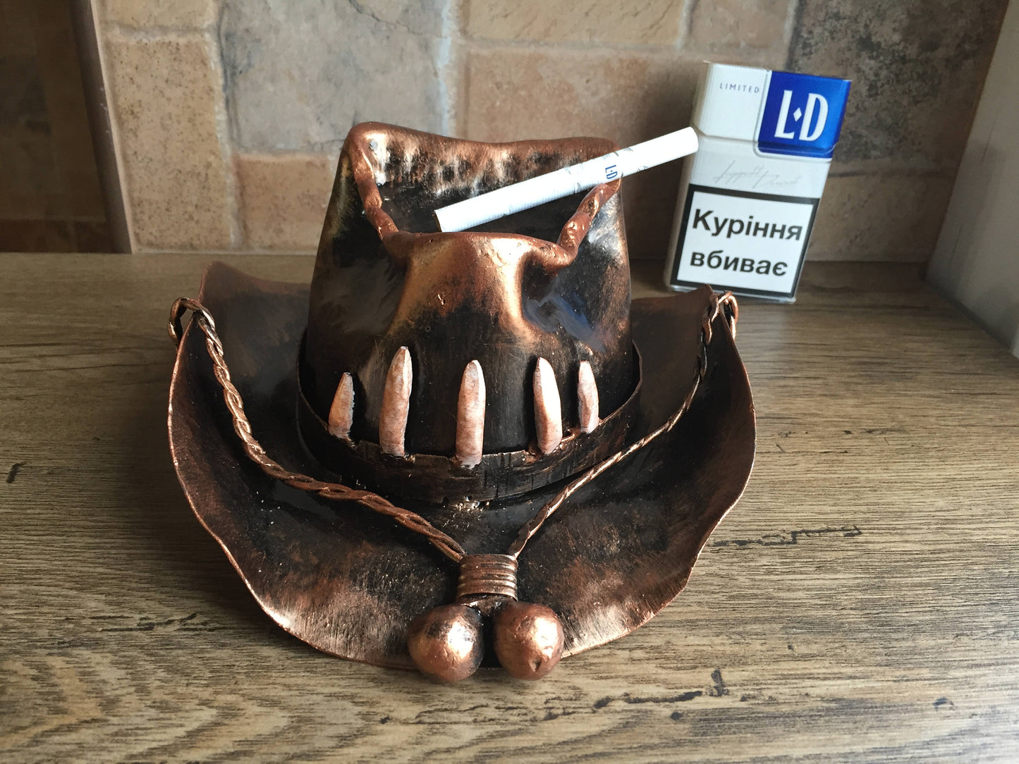 Ash tray, ashtray, iron gifts, iron anniversary gift for him, iron anniversary, cigar ashtray, cigar holder, mens gift, manly gift, smoker