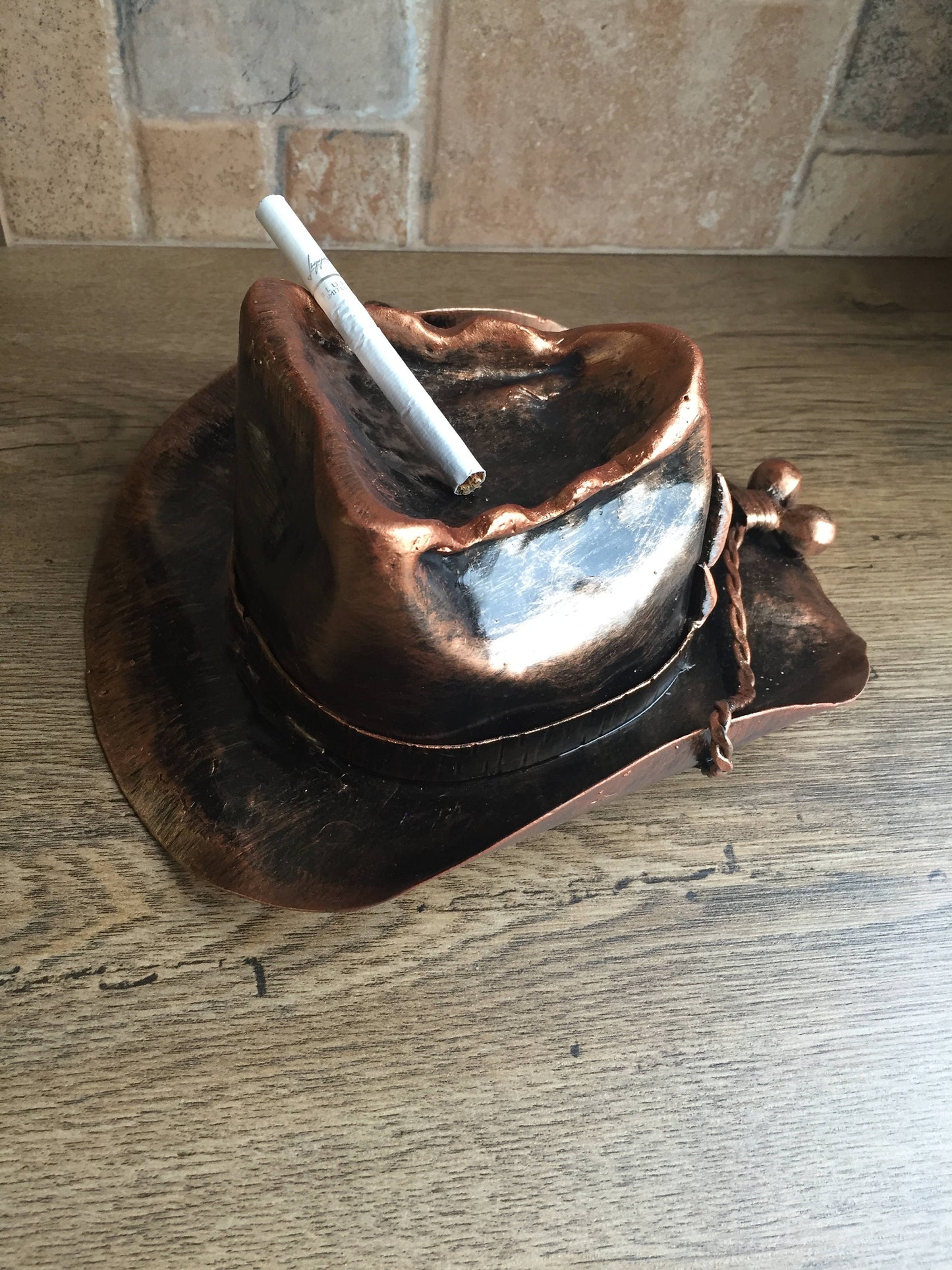 Ash tray, ashtray, iron gifts, iron anniversary gift for him, iron anniversary, cigar ashtray, cigar holder, mens gift, manly gift, smoker
