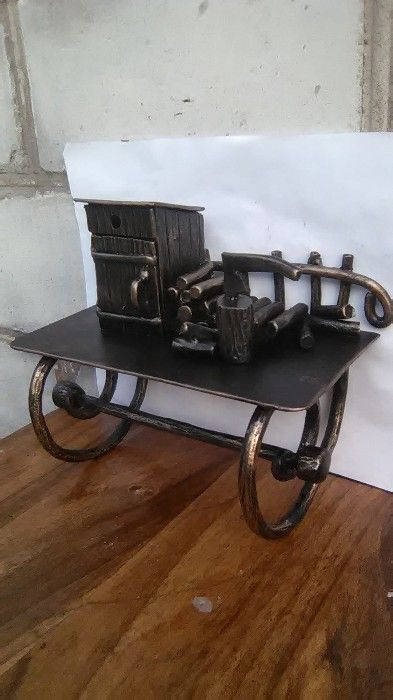 TP holder, toilet paper rack, toilet paper holder, toilet roll holder, TP rack, rustic tp holder, roll holder, metal sculpture, bath fixture