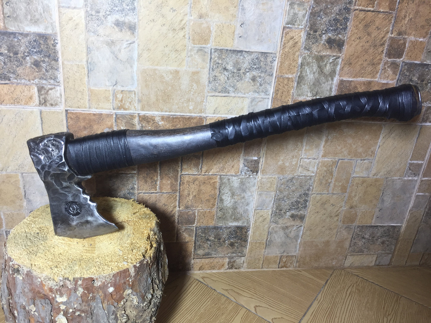 Viking axe, medieval axe, iron gift for him, tomahawk, hatchet, hiking, hunting, mens gifts, chopping axe, gifts for men, manly iron gifts