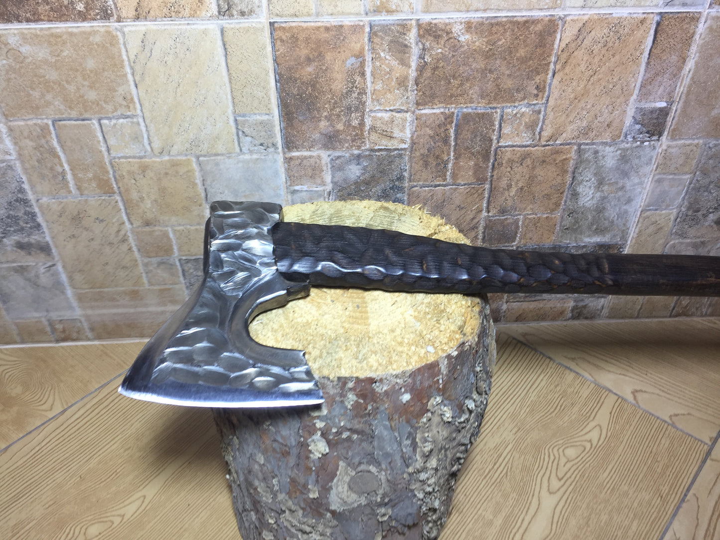 Viking axe, medieval axe, iron gift for him, tomahawk, hatchet, hiking, hunting, mens gifts, chopping axe, gifts for men, manly iron gifts