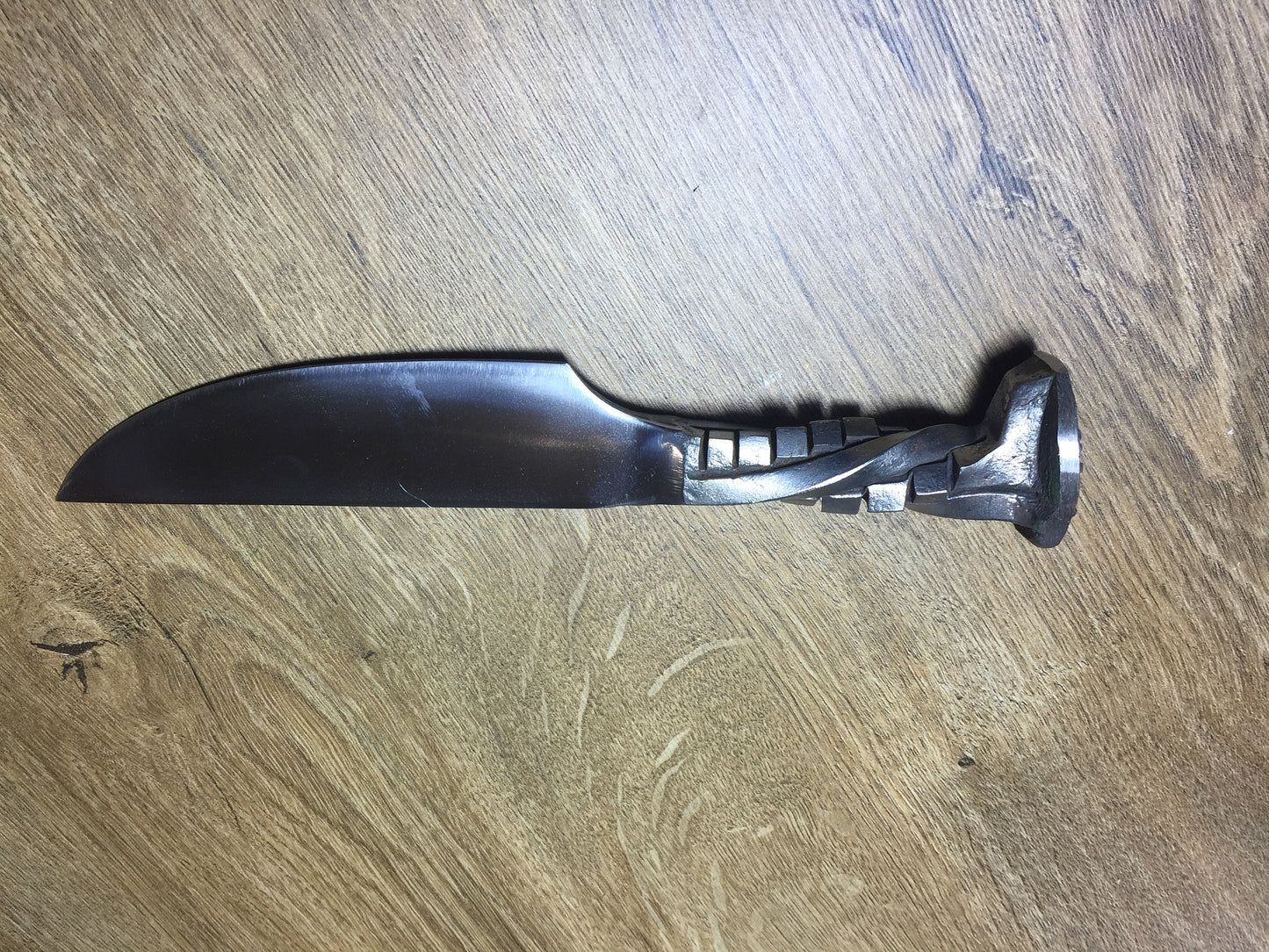 Iron anniversary gift for him, 6 year anniversary gift for him, railroad spike knife, wedding anniversary gift, 6th anniversary gift for him