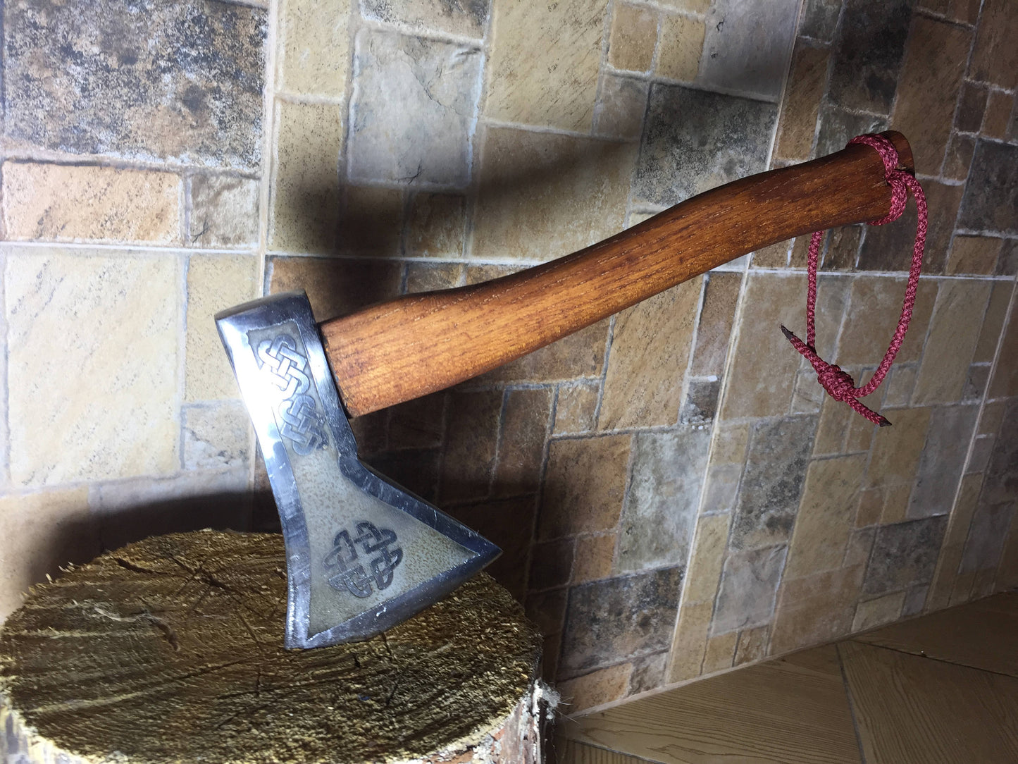 Viking axe, mens gifts, medieval axe, tomahawk, hatchet, barbarian axe, forged tool, decorative axe, vining bearded axe,carving axe,cool axe