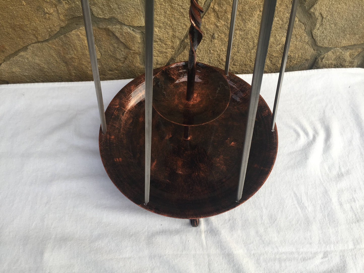 Forged skewers, iron gifts, anniversary gift, grilled meat,grill accessories,metal skewers,barbecue,BBQ,family reunion,picnic,barbecue party