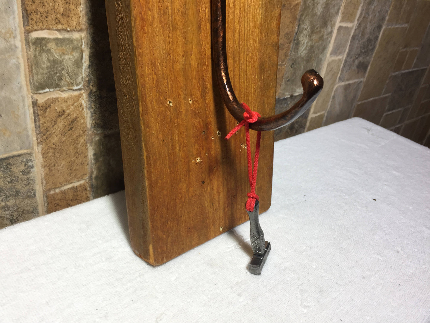 Hand forged hook, wall hook, steampunk, hook for wall, industrial art, hook for keys, wrought iron hook, iron hook, steel hook, metal hook